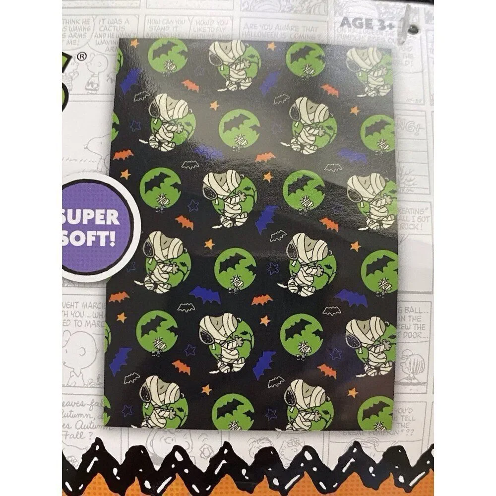 Peanuts Snoopy Woodstock Halloween Mummy Costume 50 x 70